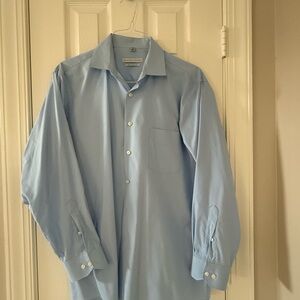 Geoffrey Beene Men's Light Blue Dress Shirt
